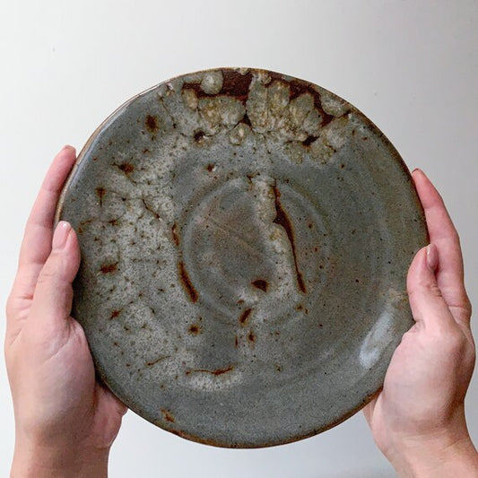 Handmade Pottery Plate, Ceramics by KEY