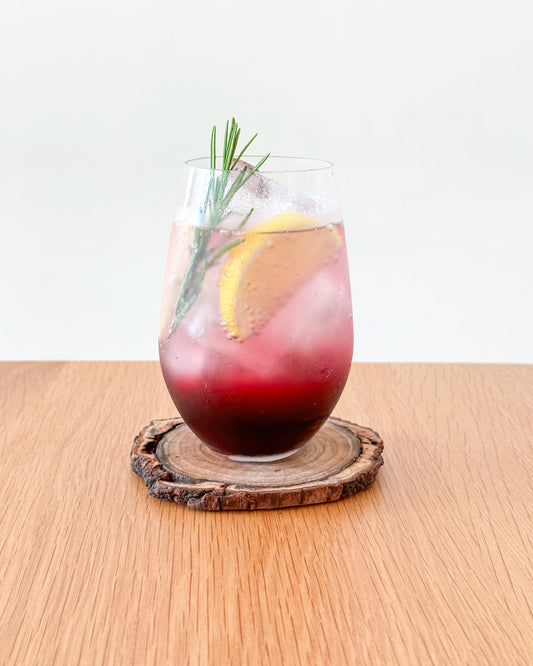 Blueberry and Rosemary Mocktail