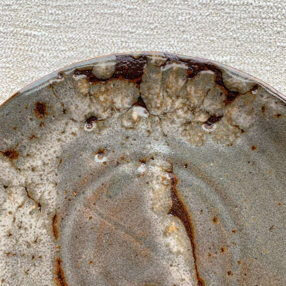 Handmade Pottery Plate, Ceramics by KEY